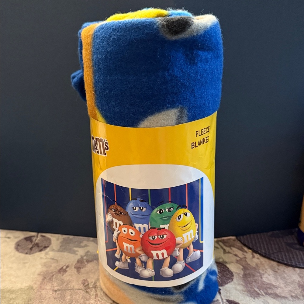 M&M'S Colorful Fleece Blanket
